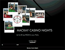 Tablet Screenshot of mackaycasinonights.com